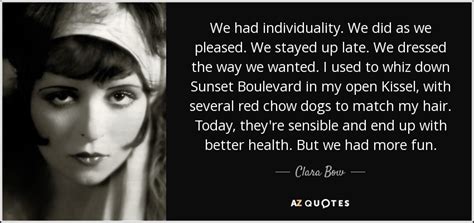 quotes by clara bow